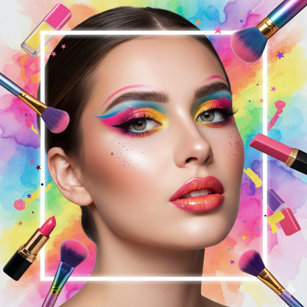 playful & colorful makeup trends for 2026