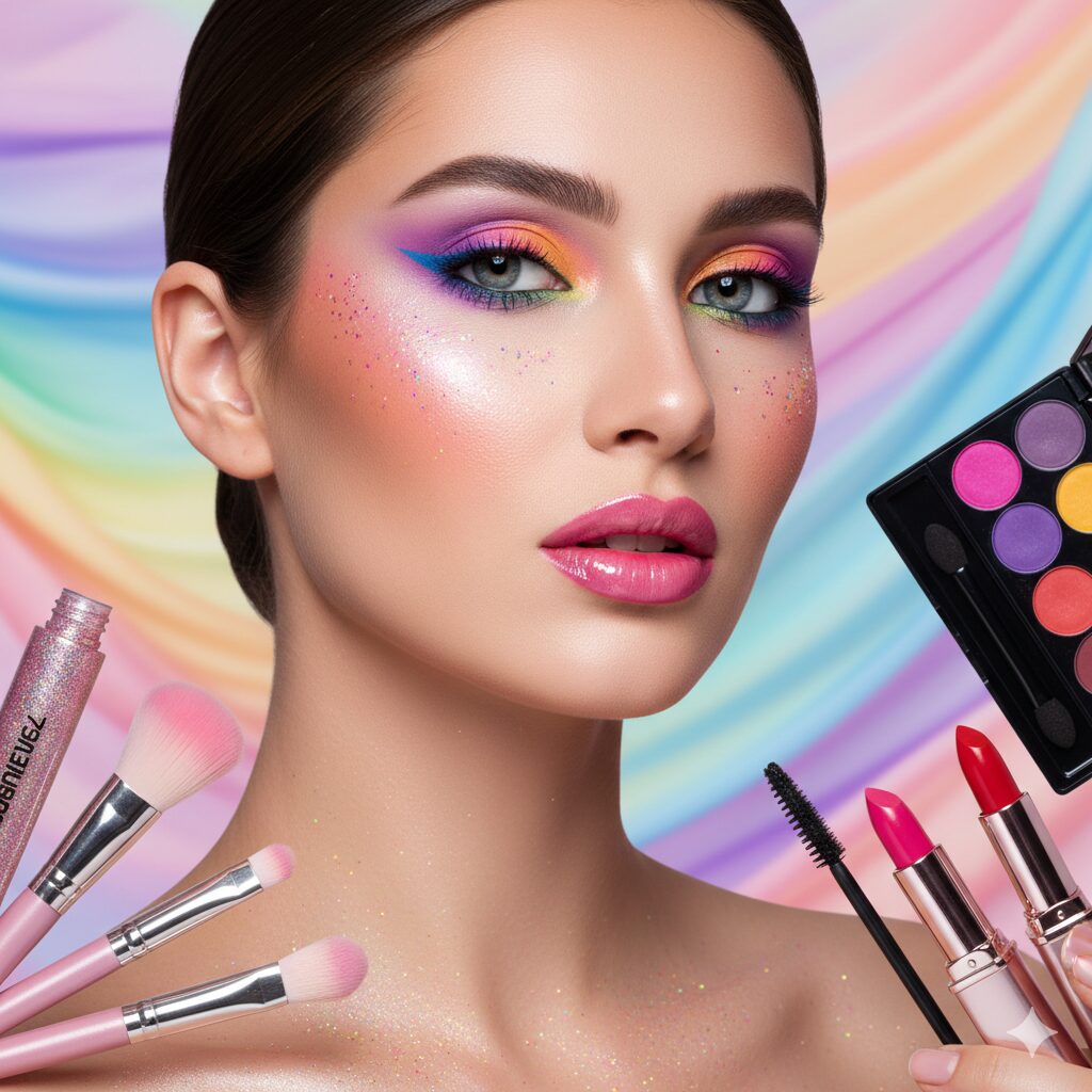 playful & colorful makeup trends for 2026