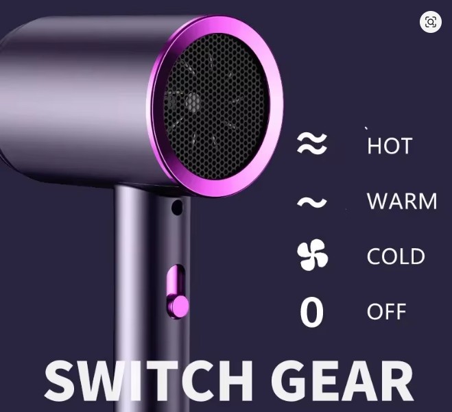 Professional Ionic Hair Dryer with Heat Protection