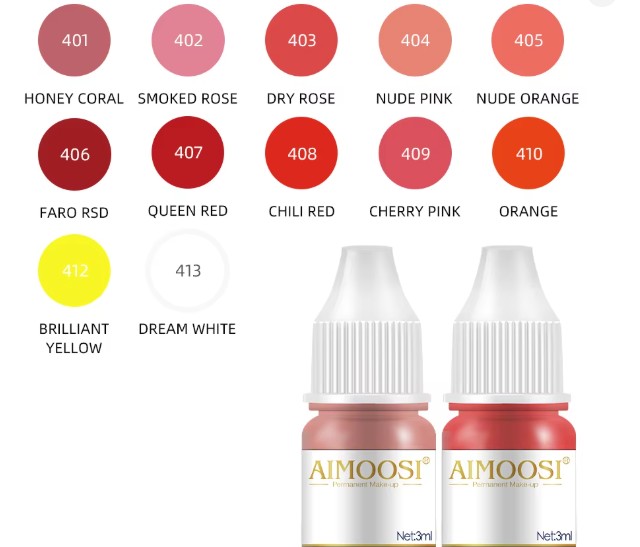 AIMOOSI Professional Permanent Makeup Pigment