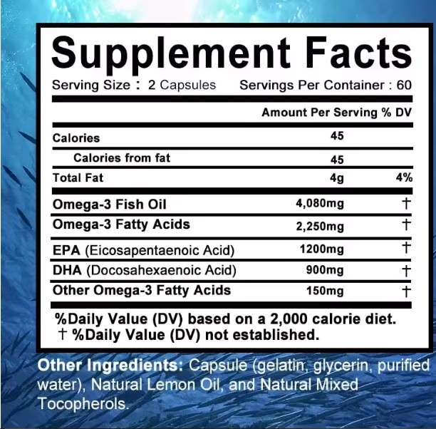 Omega 3 Fish Oil